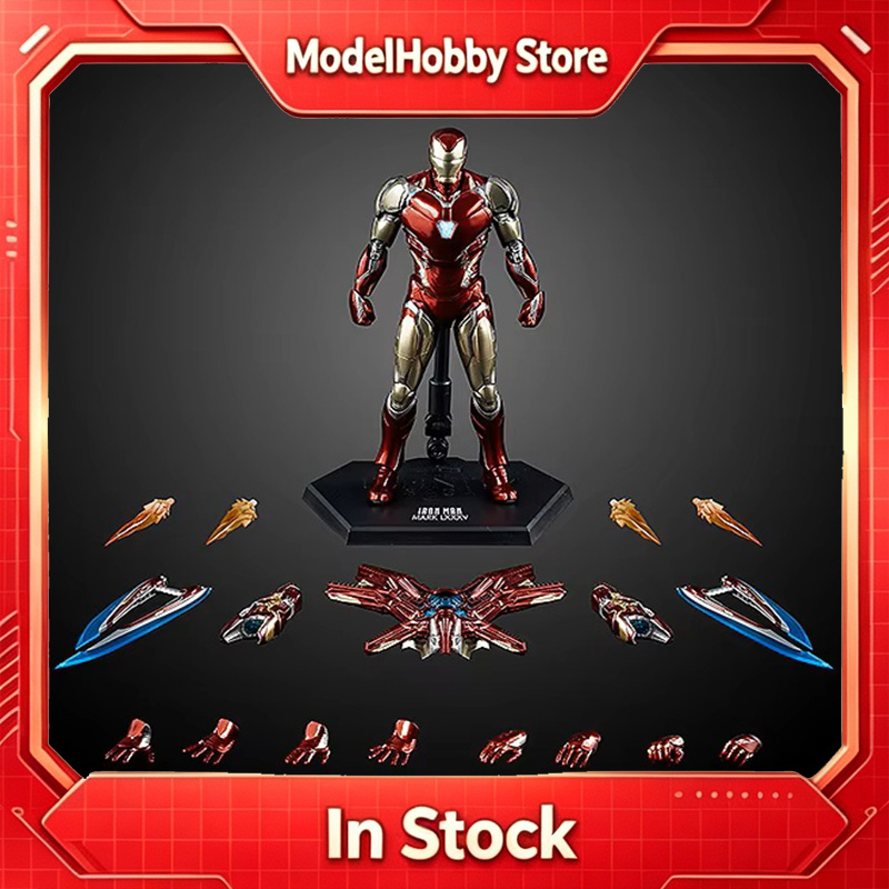Model Kit Iron Man Mark 50 - 100% オリジナル Threezero スタジオインフィニティサーガ DLX アイアンマンマーク