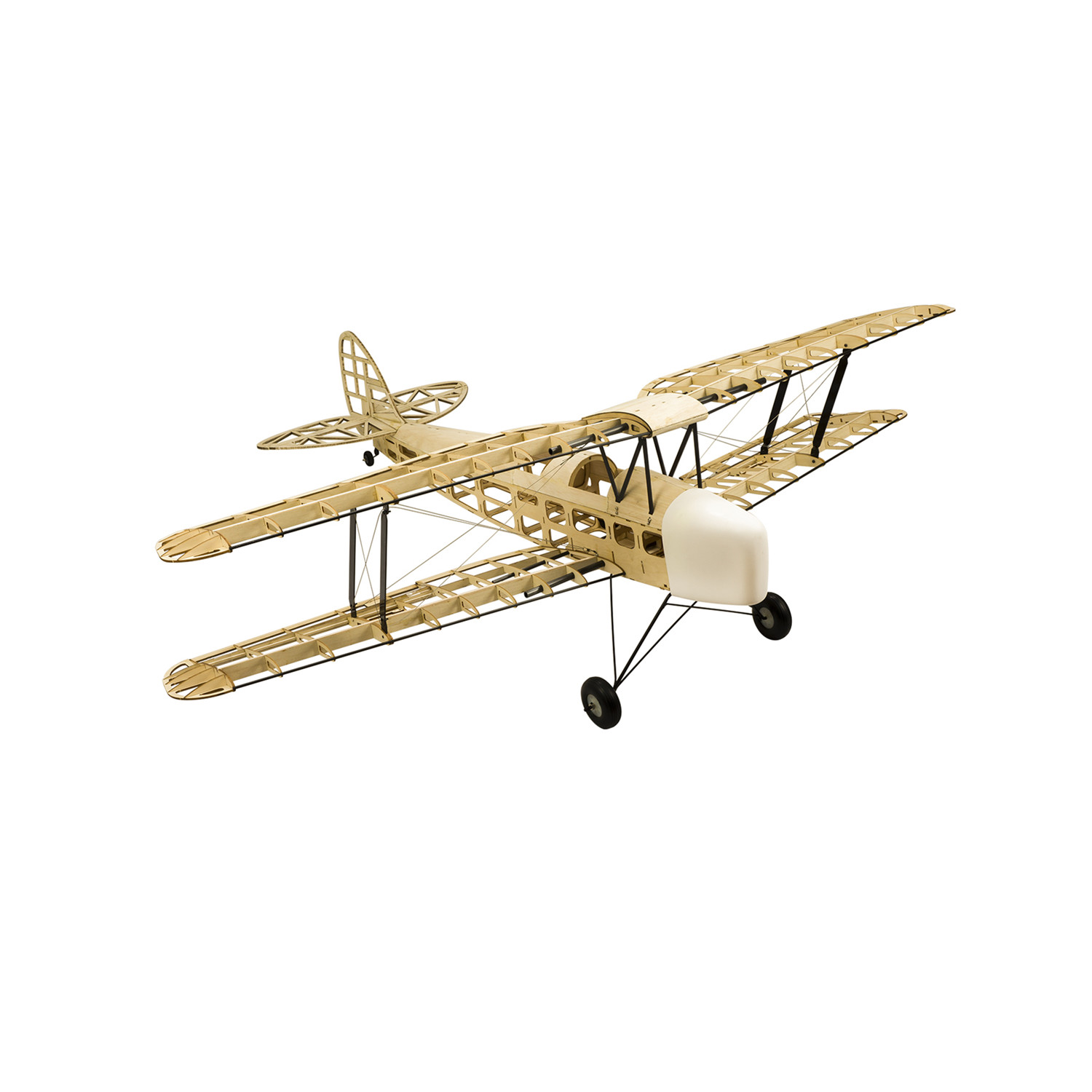 Model Kit Wood - RC 飛行機 レーザーカット バルサ材飛行機キット 新しいタイガーモス DH-82