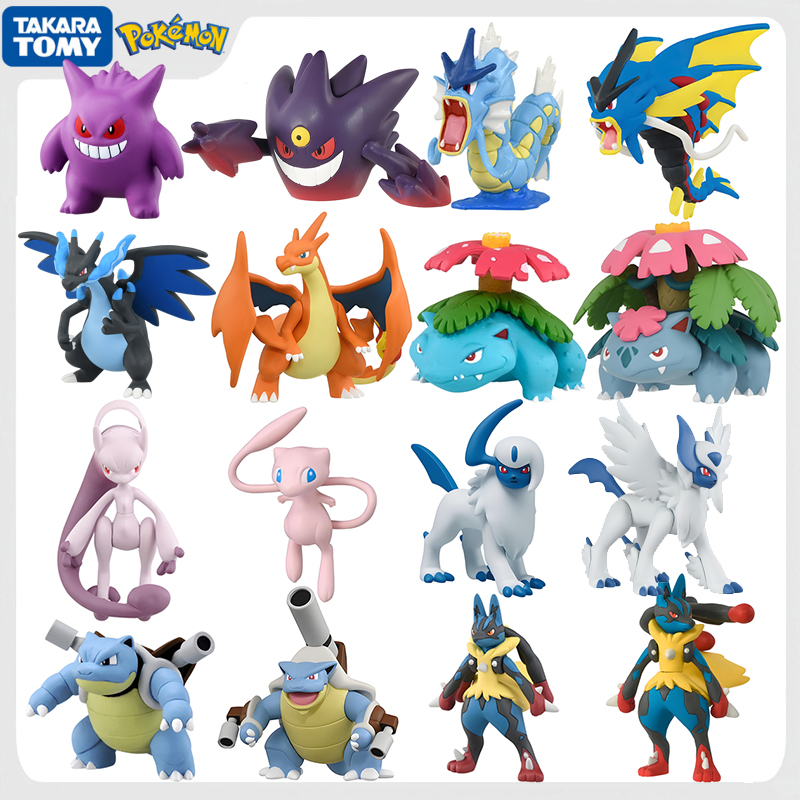 Model Kit Lugia - オリジナルタカラトミーポケモンメガゲンガーギャラドスルカリオアブソルフィギュアおもちゃアニメフシギバナリザードンカメックスミュウツーモデル人形