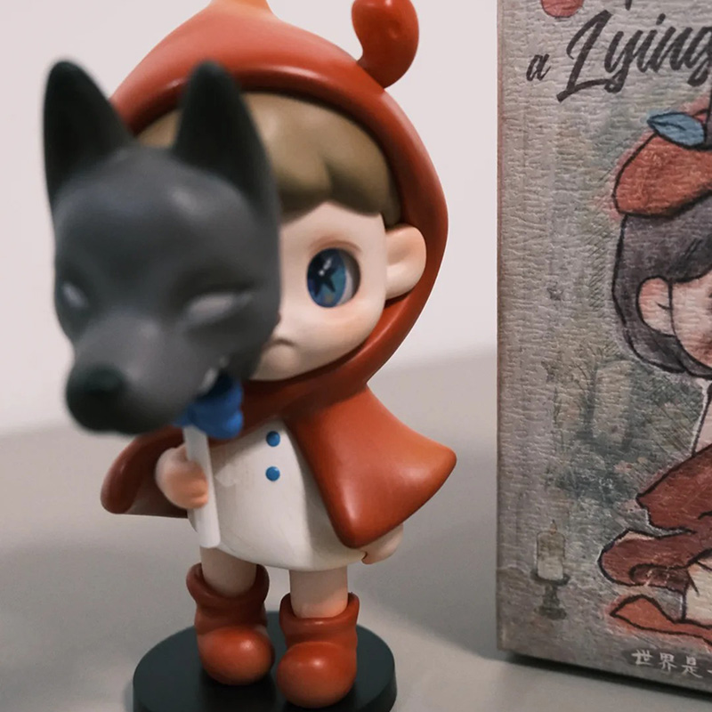 Model Kit Anime Girl - ANMOO ザ・ワールド・イズ・ライイング フェアリーテールシリーズ ブラインドボックス おもちゃ 可愛いアニメアクションフィギュア