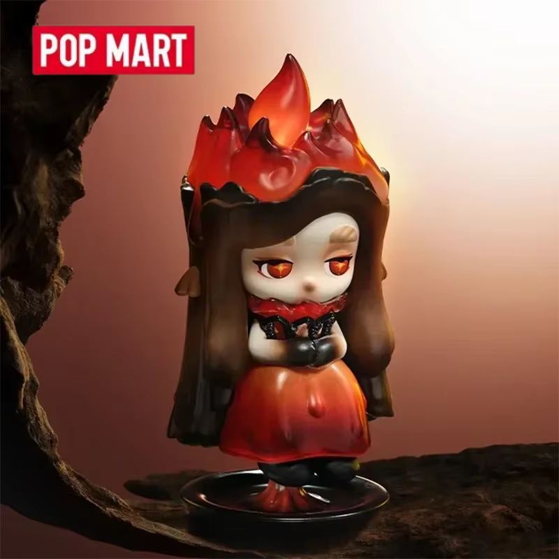 Model Kit Anime Girl - POP MART CHAKA ライトスプライトシリーズ ブラインドボックス おもちゃ