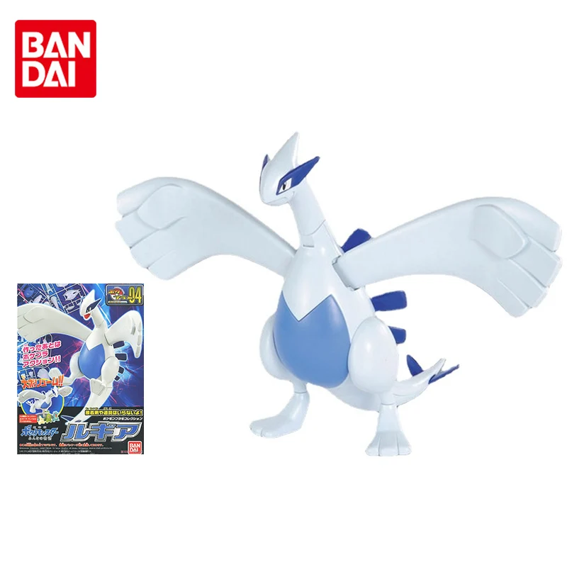 Model Kit Lugia - 子供のためのポケモンフィギュア,モデルのおもちゃ,フィギュアの進化,44の小さなフィギュア,本の組み立て,装飾品