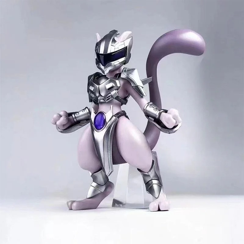 Model Kit Lugia - 11 センチメートルポケモンフィギュアミュウツーアニメフィギュア鋼ミュウツークール置物 Pvc 像モデル装飾おもちゃ子供のためのギフトコレクション