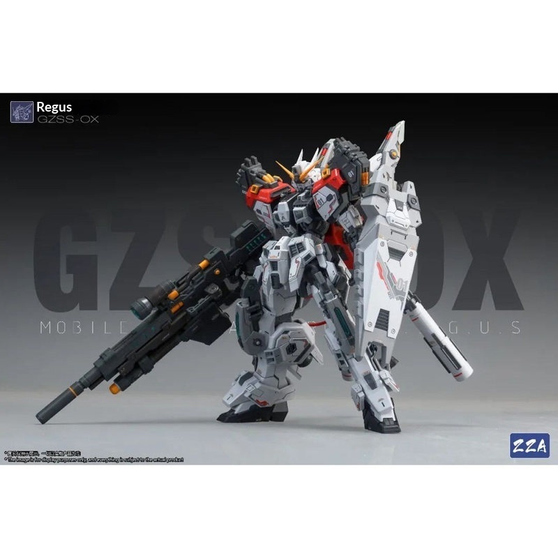 Model Kit Regus - ZZA REGUS GZSS-OX-001 キャプテンモビルスーツ組み立てプラスチックモデルキットコレクタブルメカフィギュア趣味愛好家やモデルコレクター向け