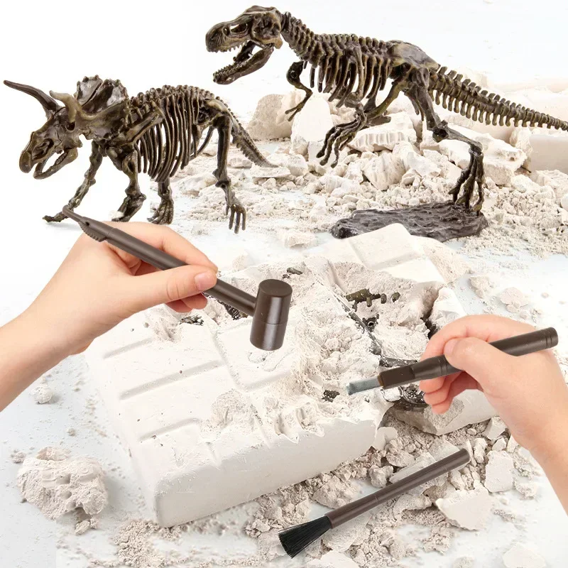 Model Kit Excavator - 恐竜発掘化石考古学科学教育玩具 DIY 組み立てシミュレーション恐竜骨格動物モデル