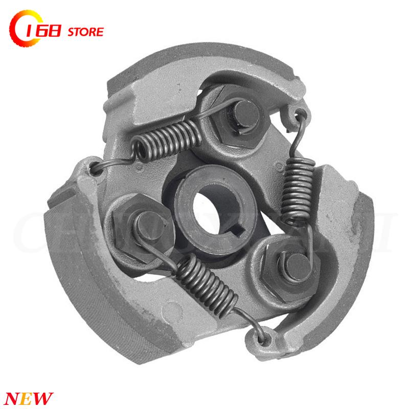 Model Kit Engine - 2ストローク空冷47cc 49ccアルミクラッチパッドスプリングミニモトポケットバイクミニダートバイククワッドATVエンジンクラッチアセンブリ