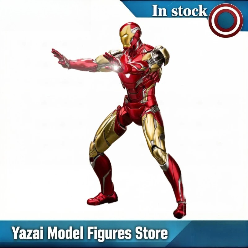 Model Kit Iron Man Mark 50 - オリジナル ZD TOYS マーベルレジェンドシリーズアベンジャーズアイアンマンマーク 85 デラックスパック発光バージョンアクションフィギュア模型玩具ギフト