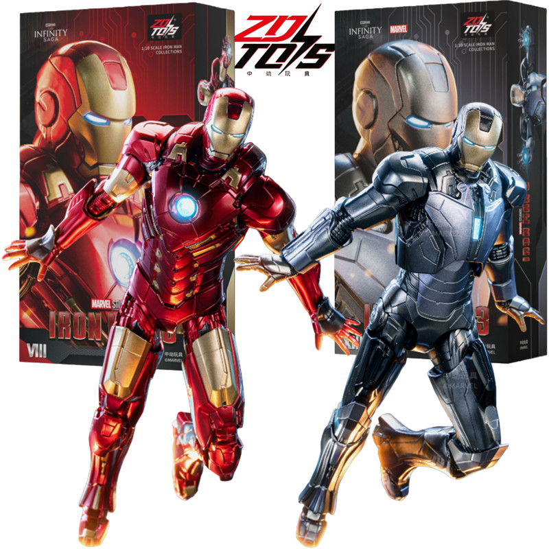 Model Kit Iron Man Mark 50 - ZD Toys アイアンマン オニー・スターク アベンジャーズ MK13