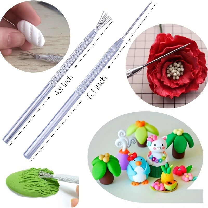 8個入りアルミロッドセラミックツールセット、粘土彫刻ツール、 - Model Kit Tools のレビューと価格