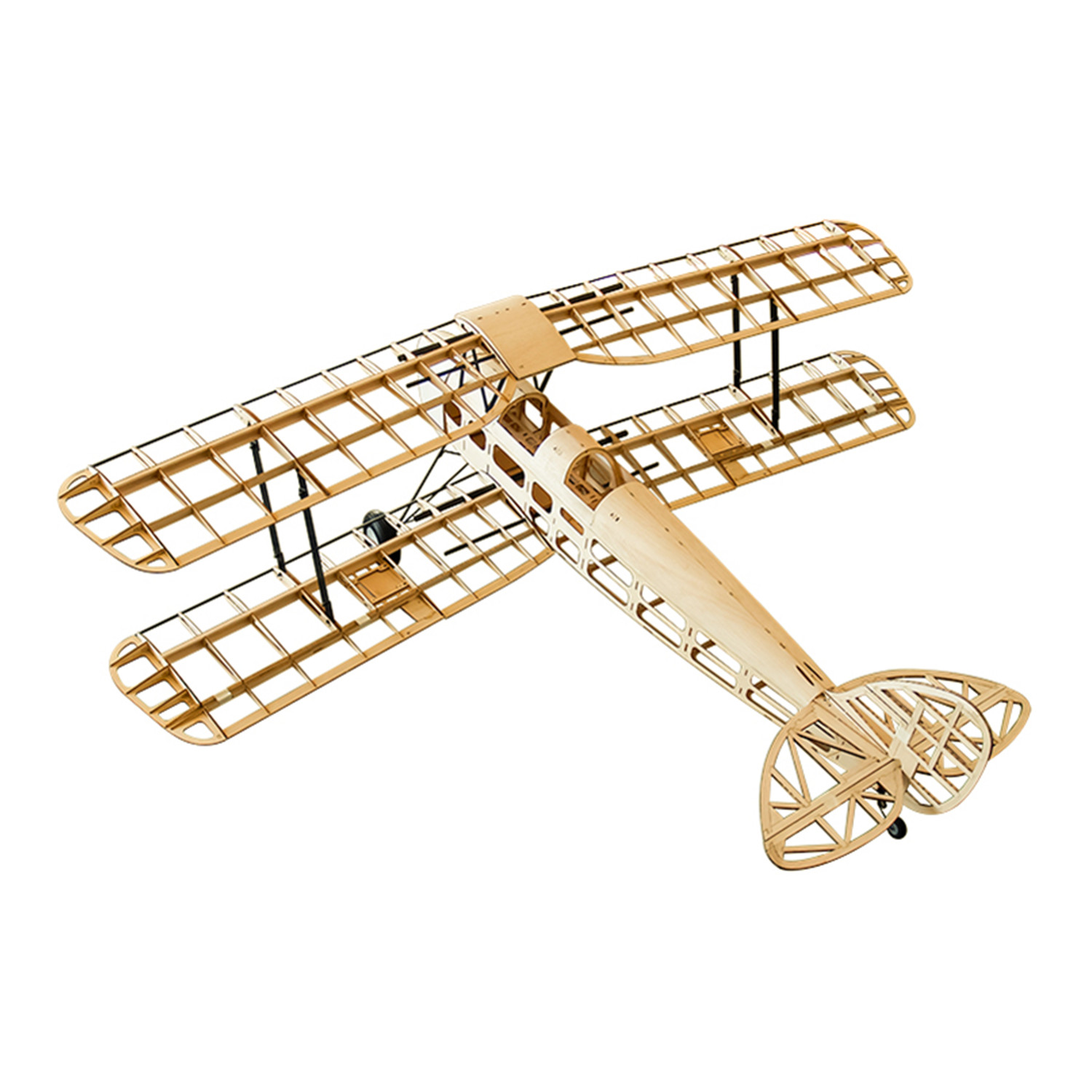 RC 飛行機 レーザーカット バルサ材飛行機キット 新しいタ - Model Kit Wood のレビューと価格