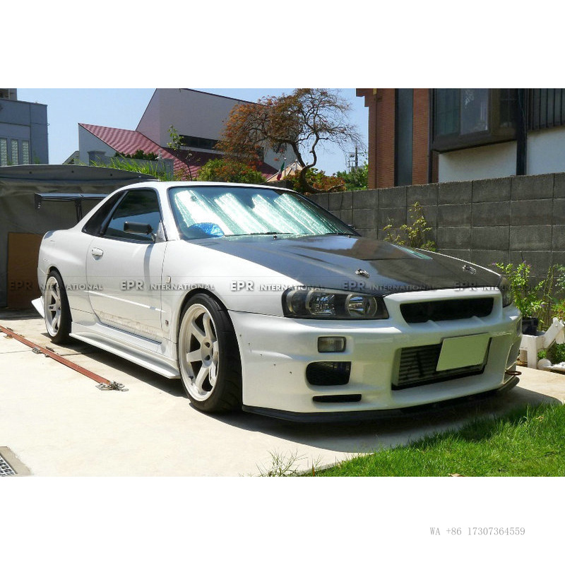 日産GTRスカイラインR34カーボンファイバー製小型ボディキ - Model Kit Nissan Skyline のレビューと価格