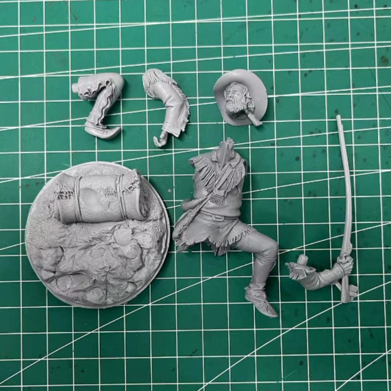 レジンボディアセンブリモデルキット、古代の銃士、ミニチュア像 - Model Kit Entry Grade のレビューと価格