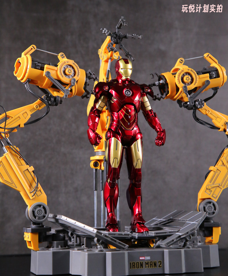ZD MK6 MK4 トイ アイアンマン スーツアップガント - Model Kit Iron Man Mark 50 のレビューと価格