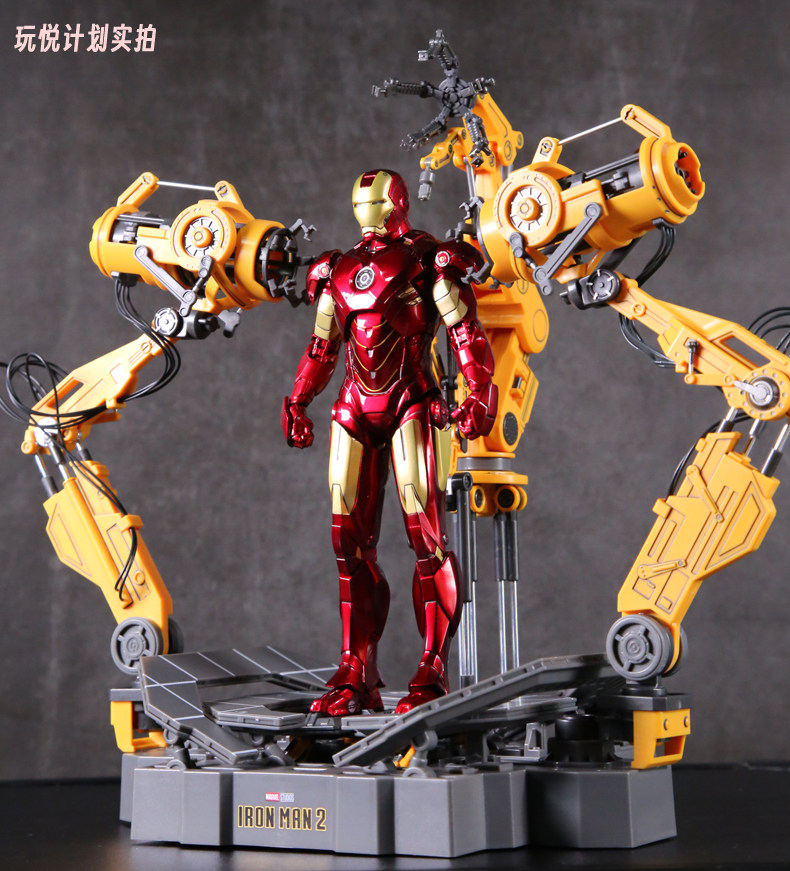 ZD MK6 MK4 トイ アイアンマン スーツアップガント - Model Kit Iron Man Mark 50 のレビューと価格