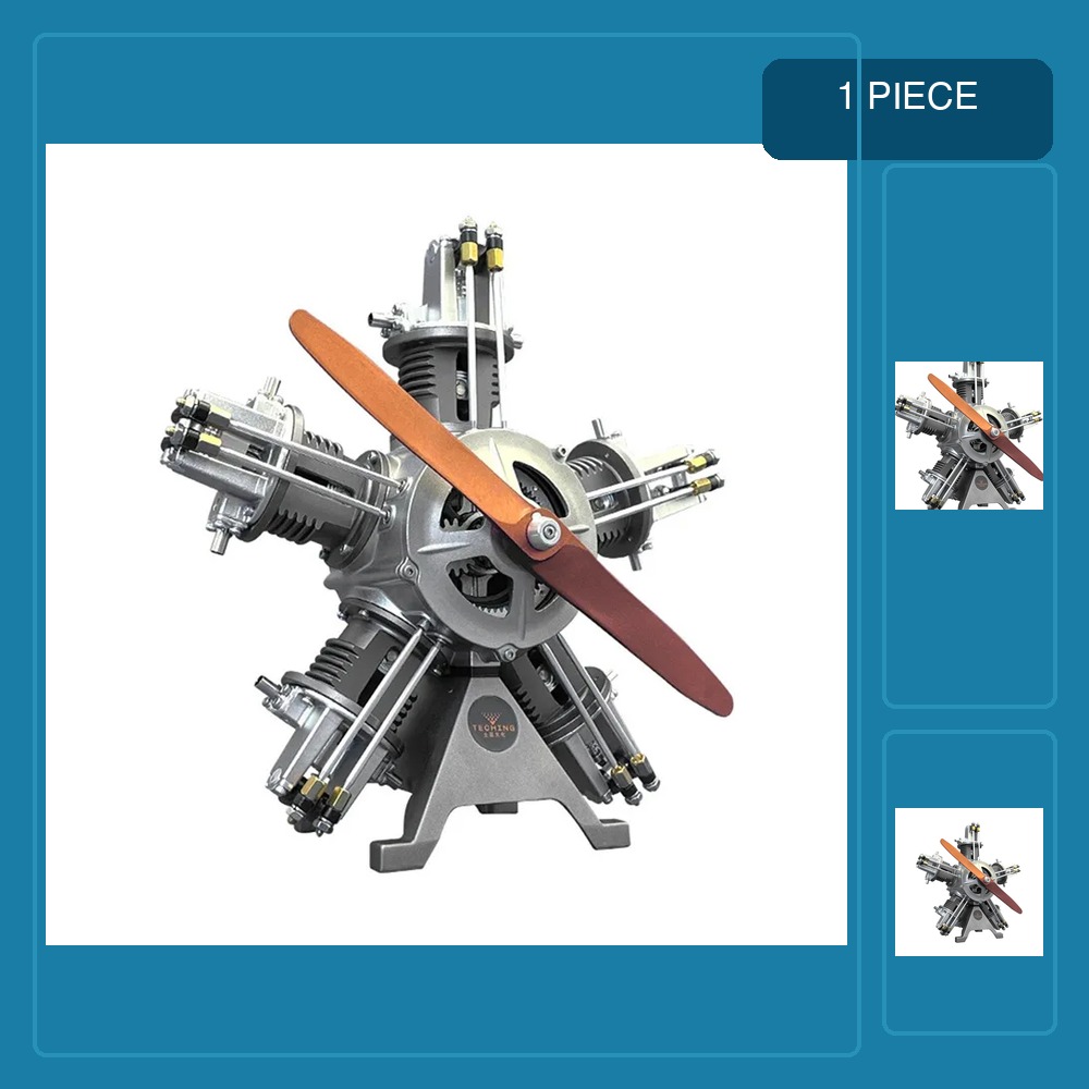TECHING V8エンジン金属模型組み立てキット DIY組 - Model Kit V8 Engine のレビューと価格