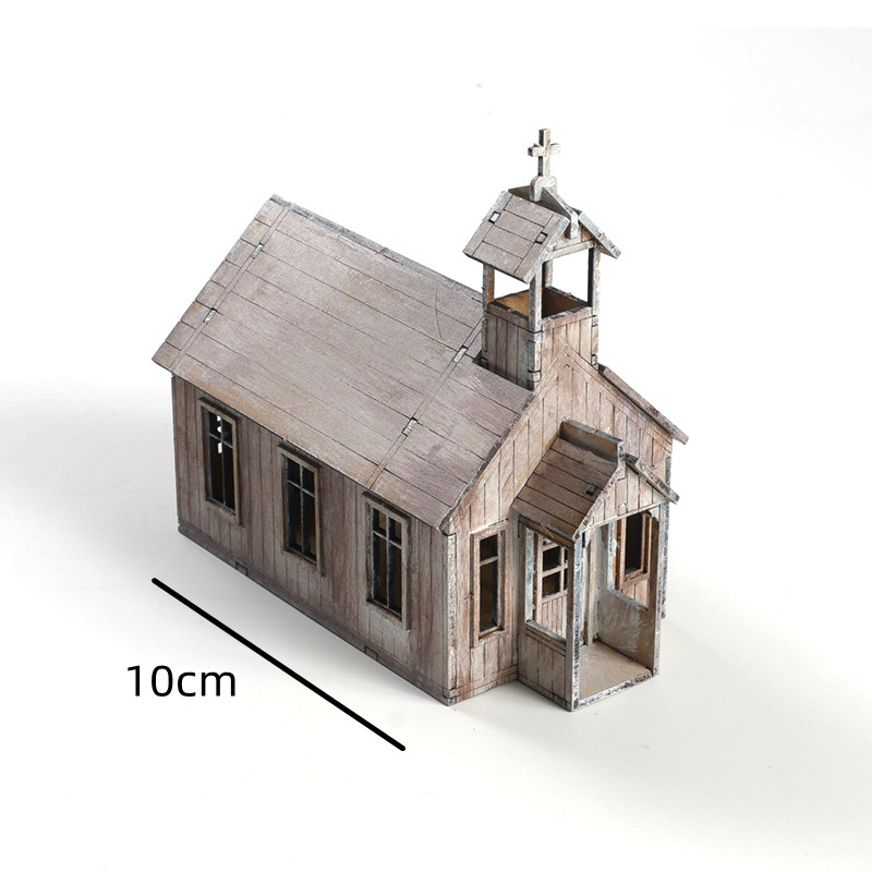手作りの建設パズルモデル,木製の組み立ておもちゃ,シーンモデ - Model Kit Wood のレビューと価格