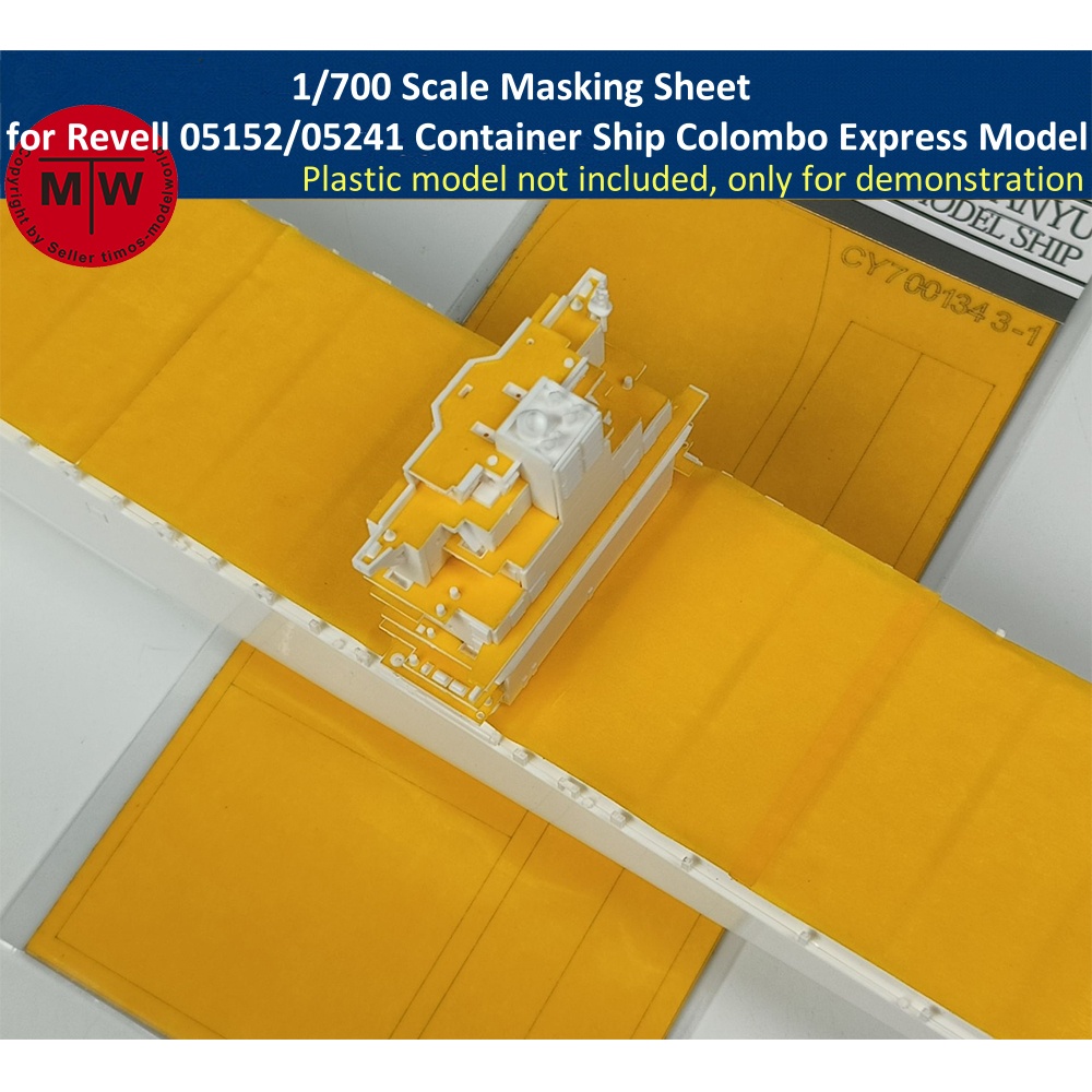 1/700 スケールマスキングシート レベル 05152/0 - Model Kit Revell のレビューと価格