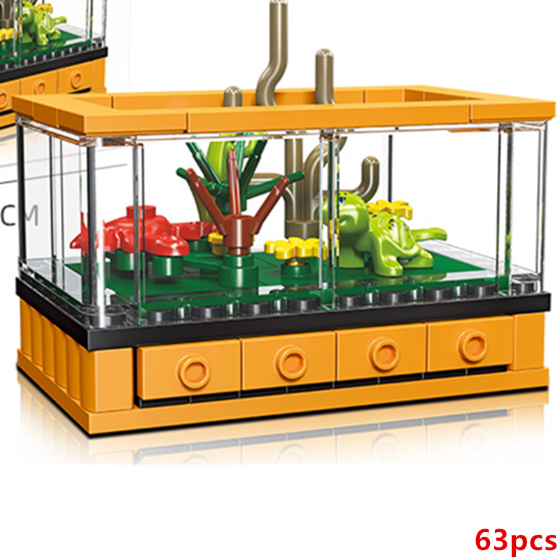 カメ、トカゲ、ロブスター、カクレクマノミ DIY水槽アクアリ - Model Kit Lizard のレビューと価格