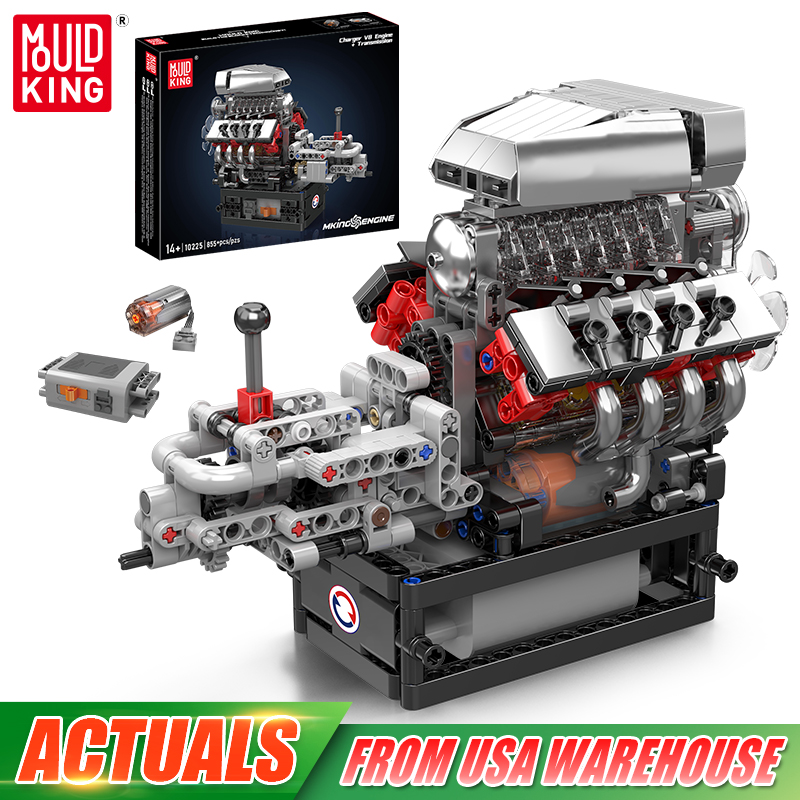 Mould King 10225 テクニカルエンジンおもちゃ - Model Kit Engine のレビューと価格