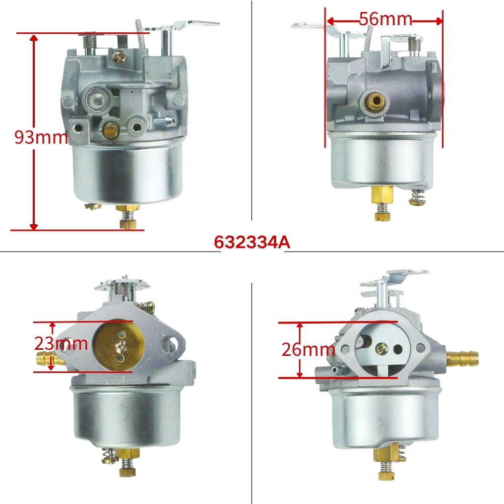 キャブレター 632334A アセンブリ Tecumseh  - Model Kit Engine のレビューと価格