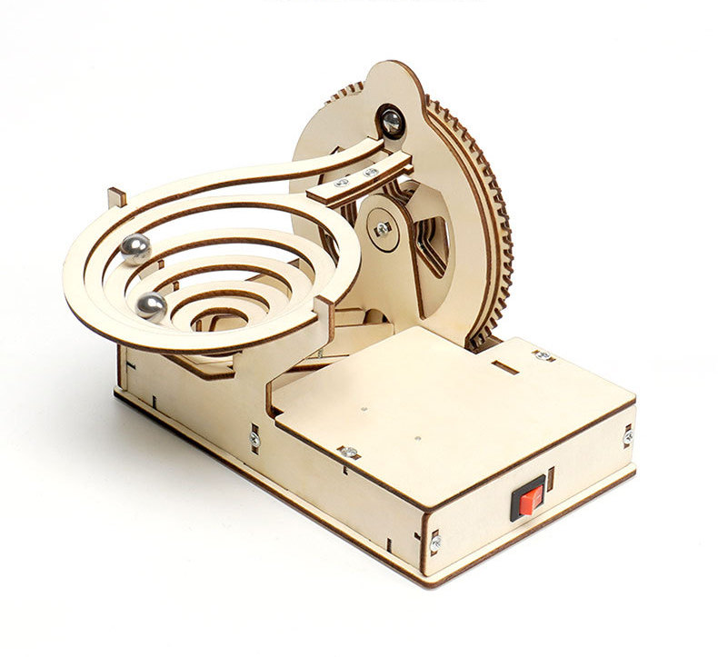 科学-教育用3D木製キット,ボールエレクトリックアセンブリ, - Model Kit Wood のレビューと価格