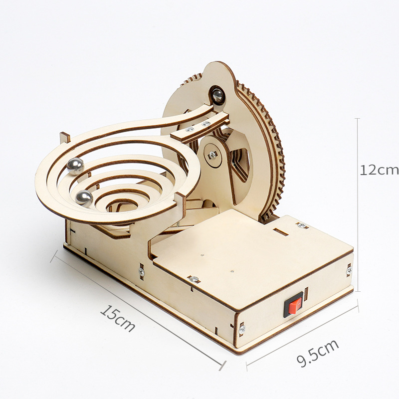 科学-教育用3D木製キット,ボールエレクトリックアセンブリ, - Model Kit Wood のレビューと価格