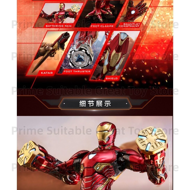 【在庫あり】オリジナル ホットトイズ アベンジャーズ 3 H - Model Kit Iron Man Mark 50 のレビューと価格