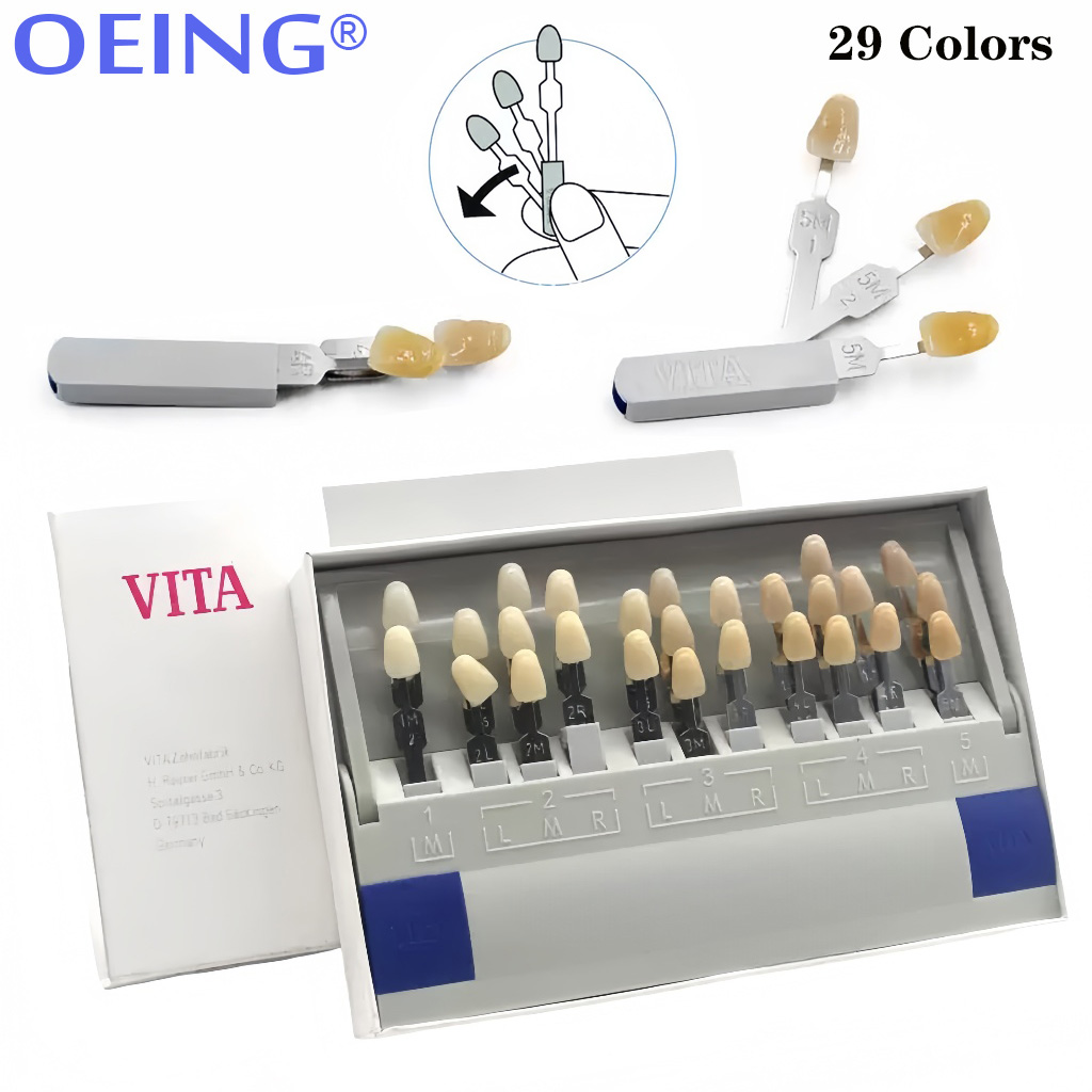 29/16 色歯の色見本ガイドセラミック VITAPAN 歯 - Model Kit Tools のレビューと価格